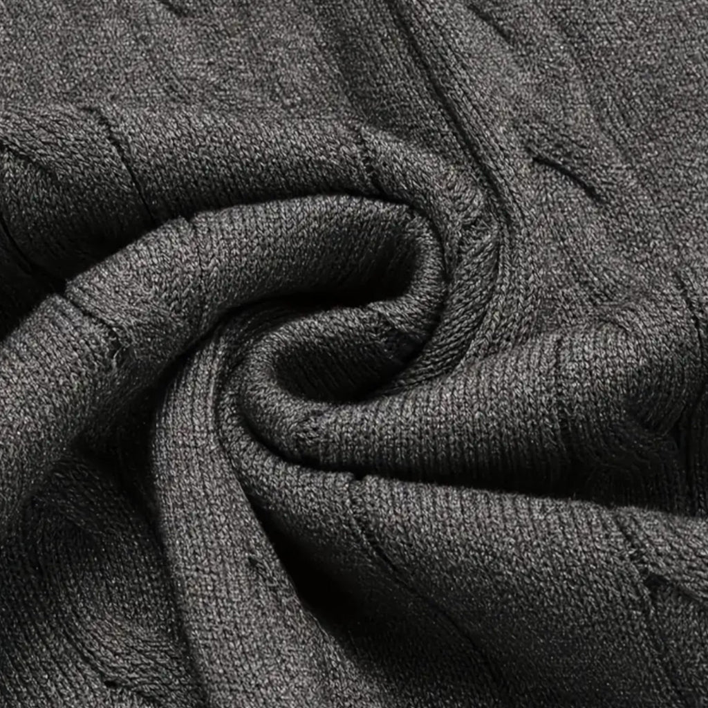 Men's Knitted V-Neck Vest - Heritage Layers - Casual Knitwear for Layering