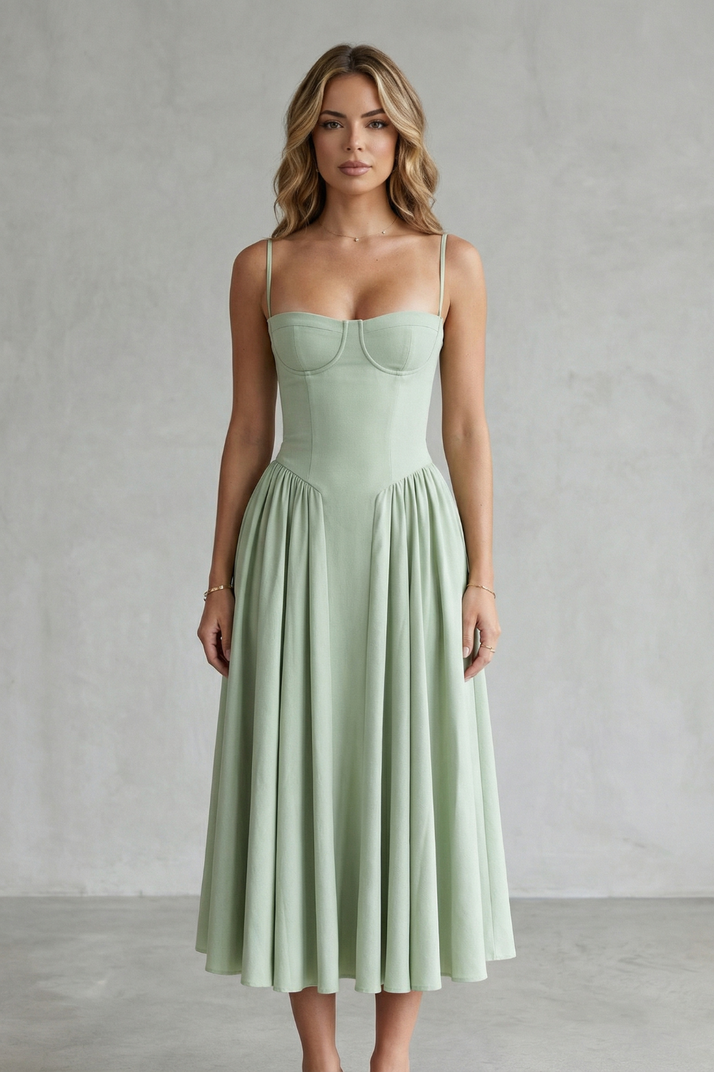 Sleeveless Structured Dress for Women – Timeless Design, Elegant Fit