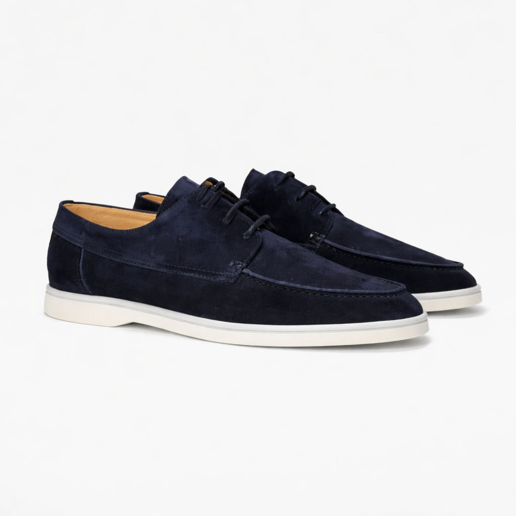 Men's Suede Loafers - Classic Comfortable Design for Everyday Wear
