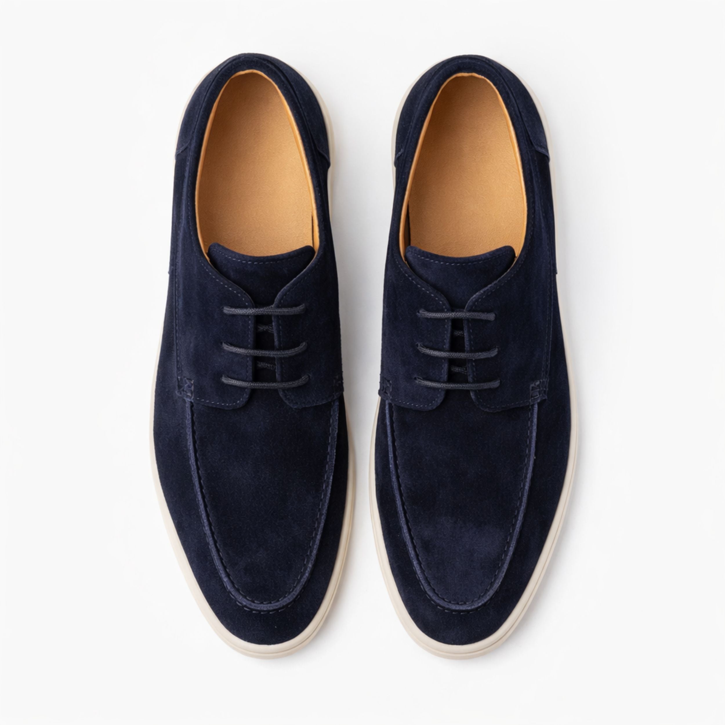 Men's Suede Loafers - Classic Comfortable Design for Everyday Wear