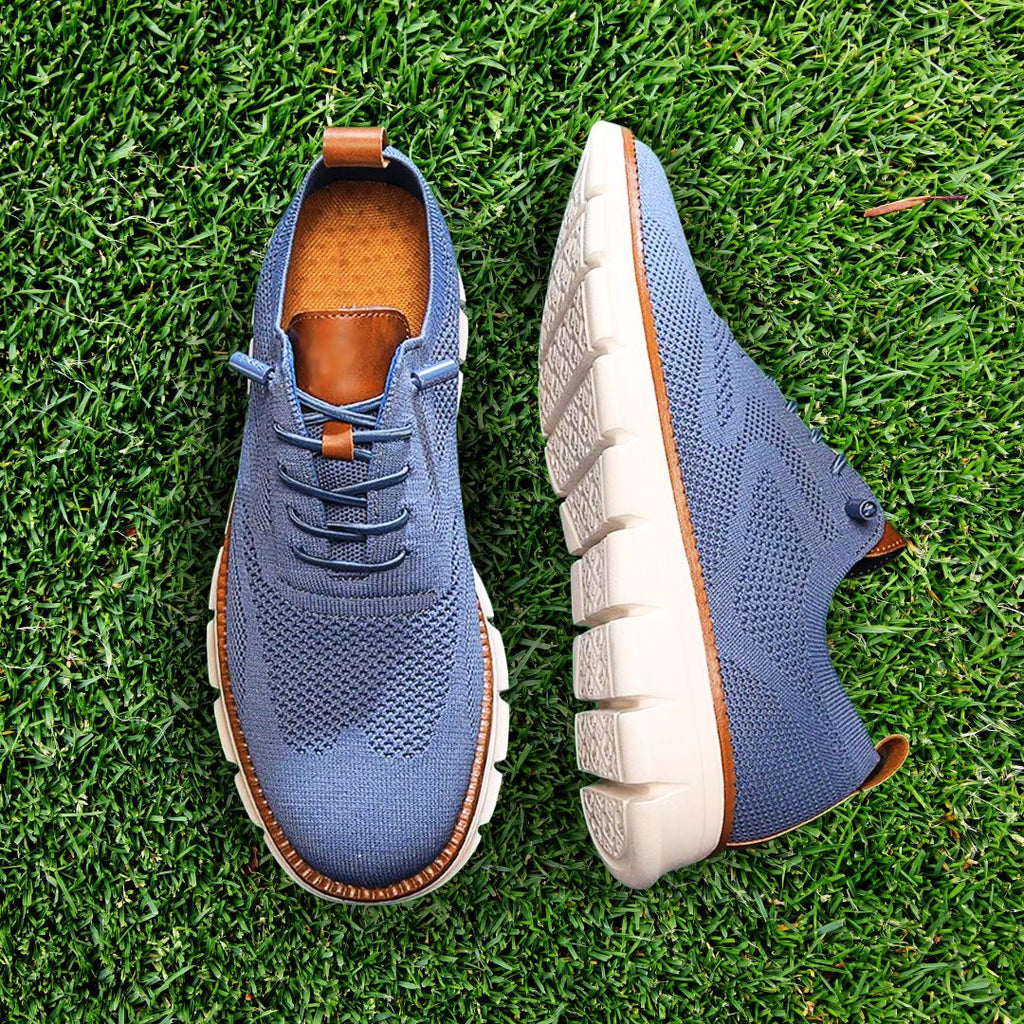 Men's Orthopedic Walking Shoes - Breathable Mesh Design for Daily Comfort