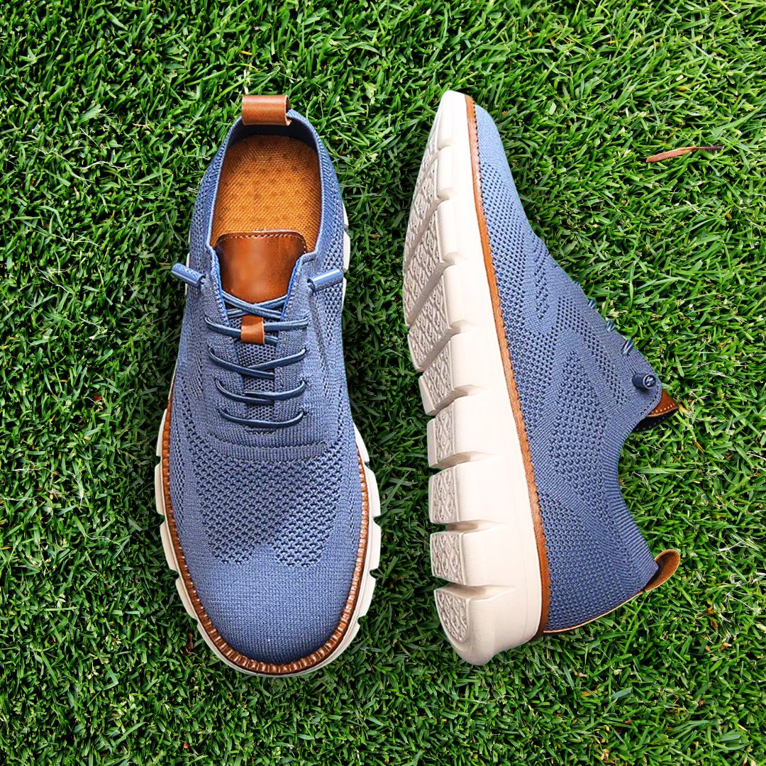 Men's Orthopedic Walking Shoes - Breathable Mesh Design for Daily Comfort