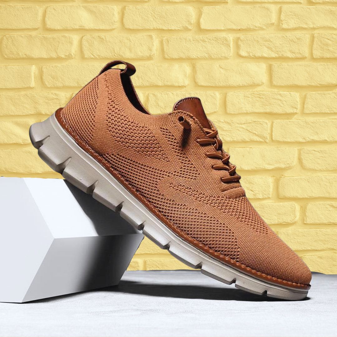 Men's Orthopedic Walking Shoes - Breathable Mesh Design for Daily Comfort