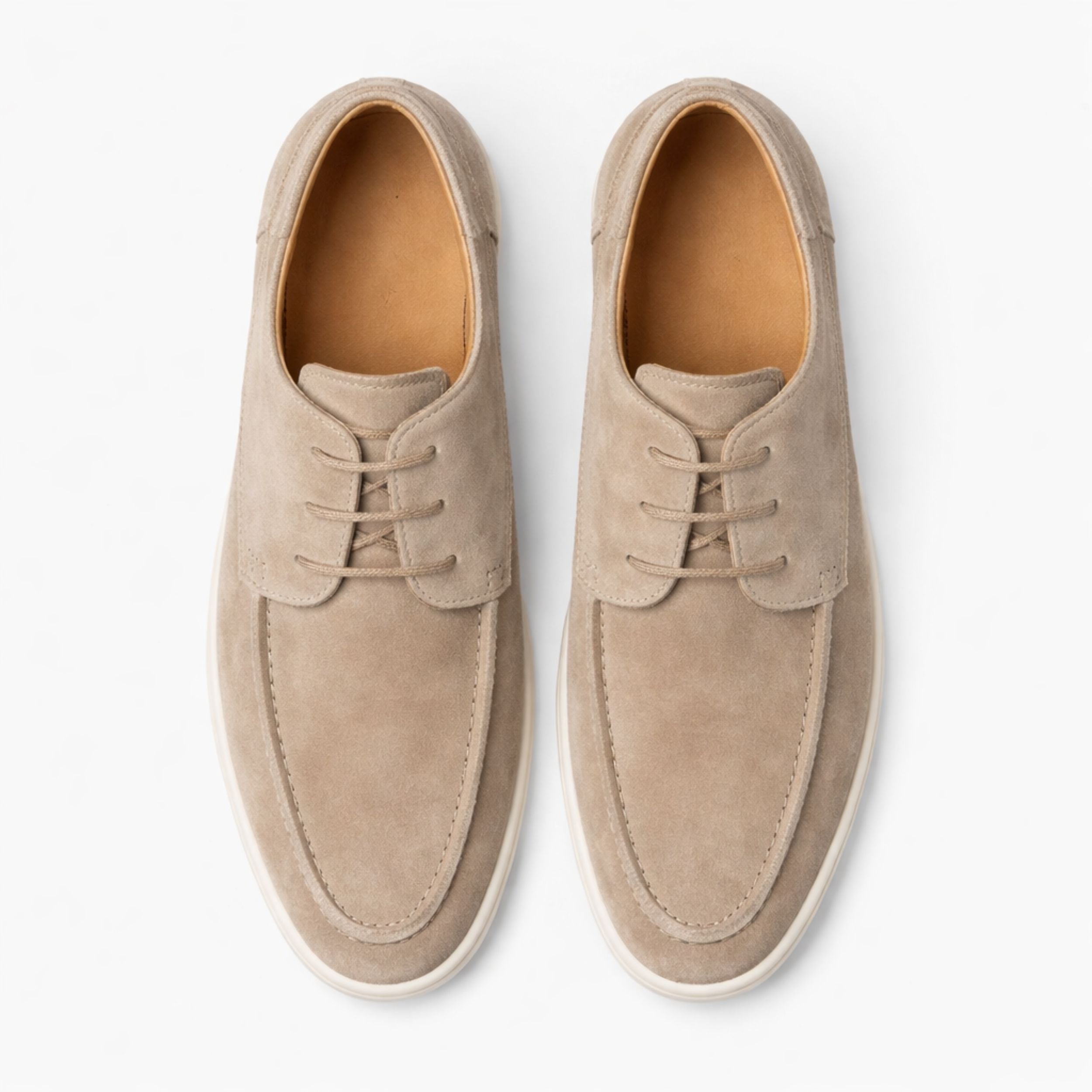 Men's Suede Loafers - Classic Comfortable Design for Everyday Wear
