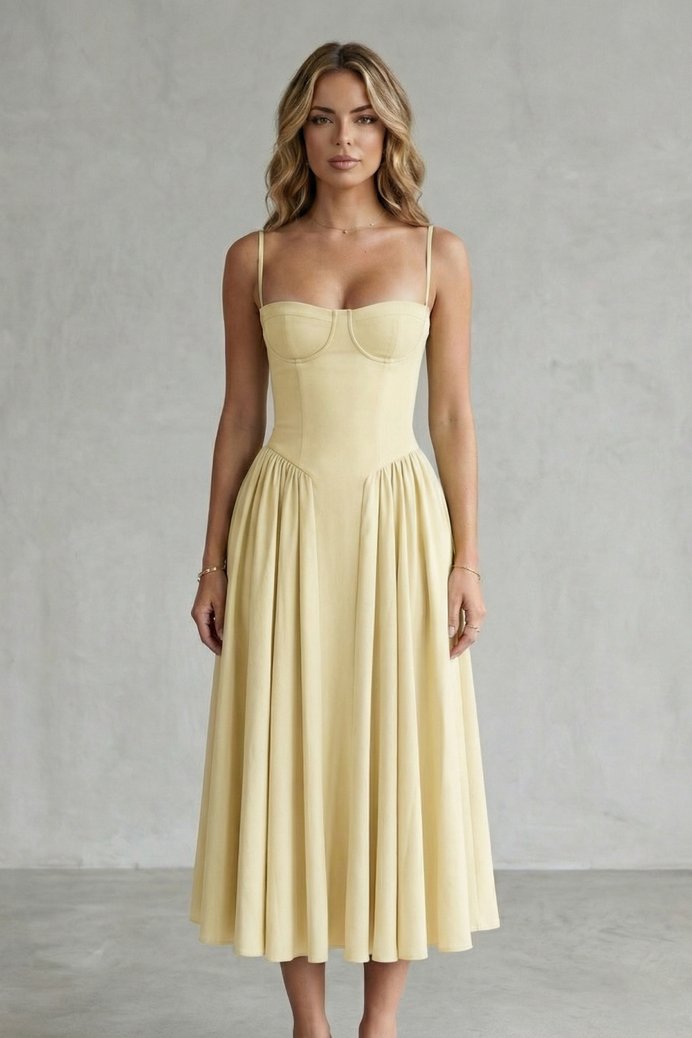 Sleeveless Structured Dress for Women – Timeless Design, Elegant Fit
