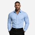 Slim Fit Tailored Dress Shirt for Men | Modern Design, Versatile Style