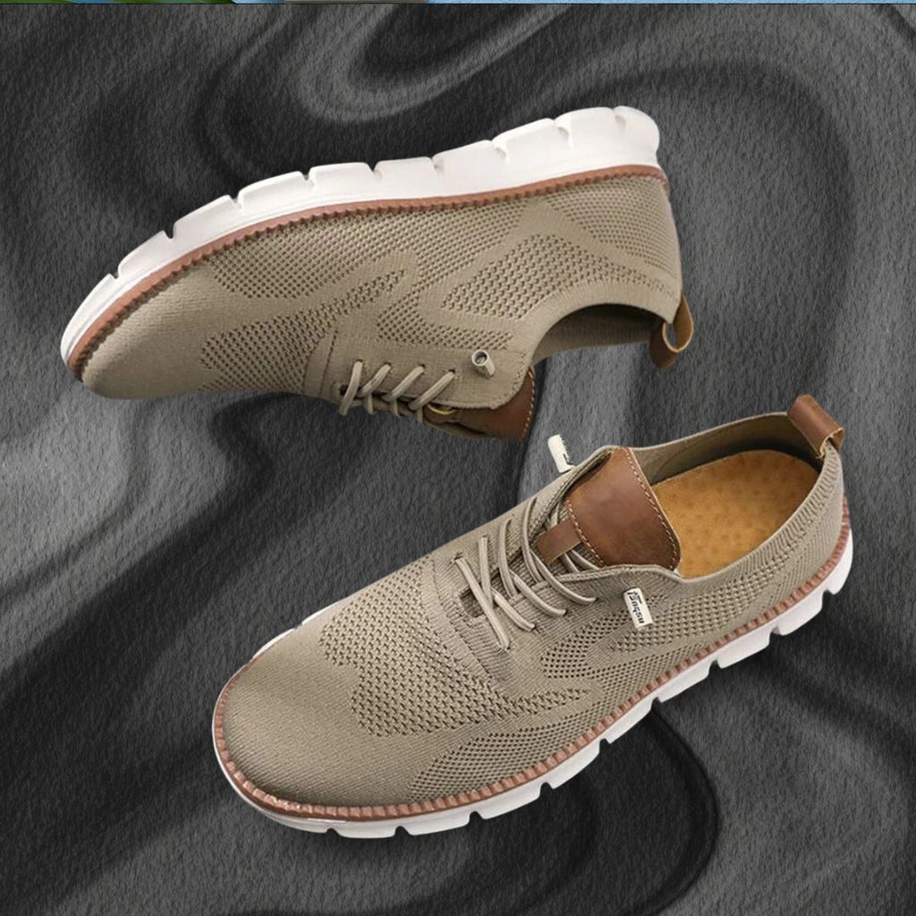 Men's Orthopedic Walking Shoes - Breathable Mesh Design for Daily Comfort