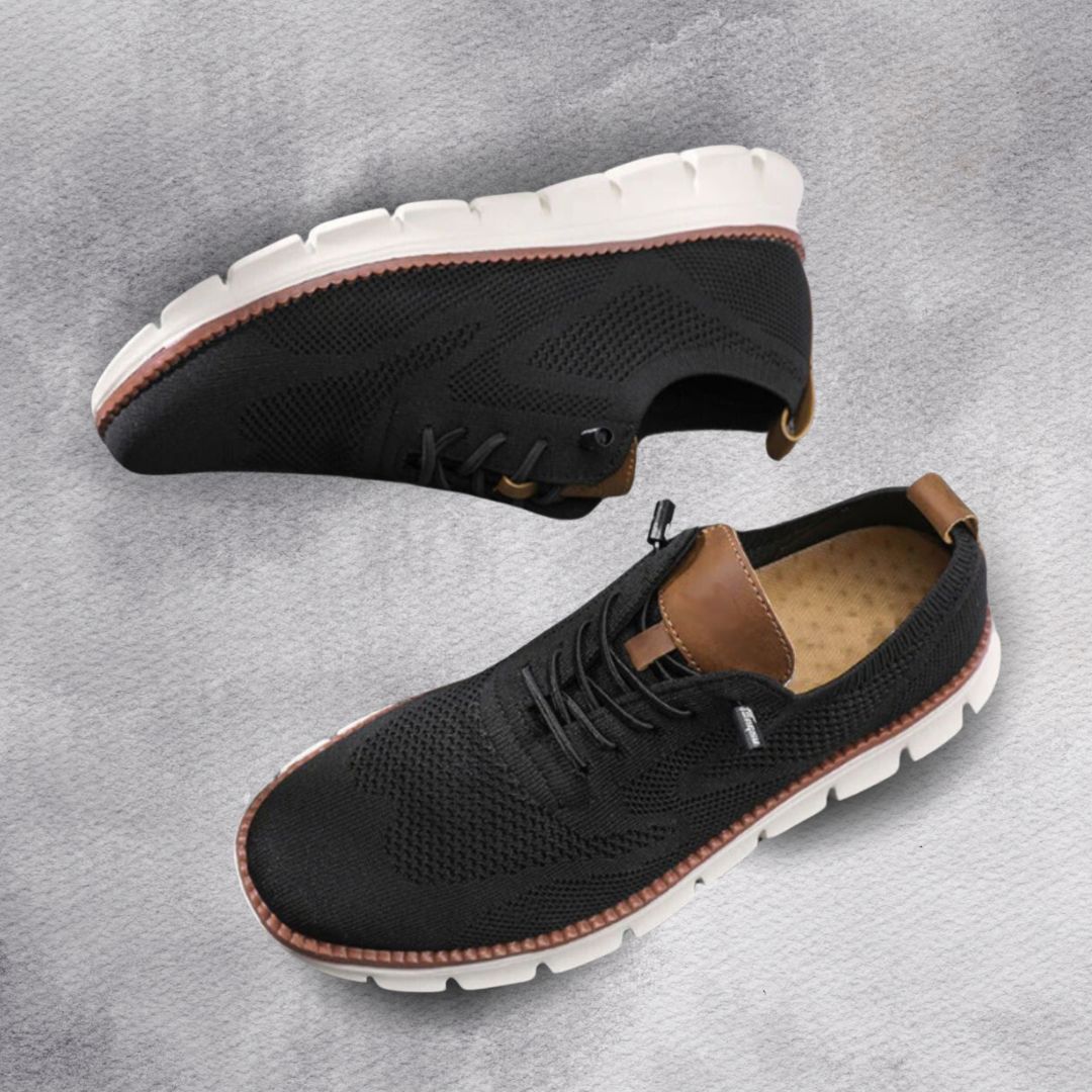 Men's Orthopedic Walking Shoes - Breathable Mesh Design for Daily Comfort