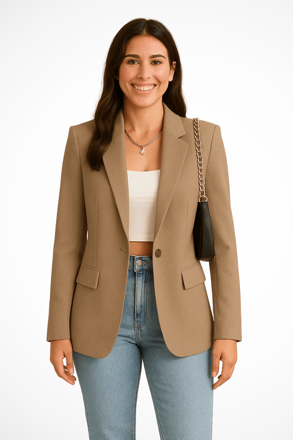 Chic Women's Blazer | Elegant Design | Tailored Fit | Perfect for Office or Casual Wear | Available in Multiple Sizes