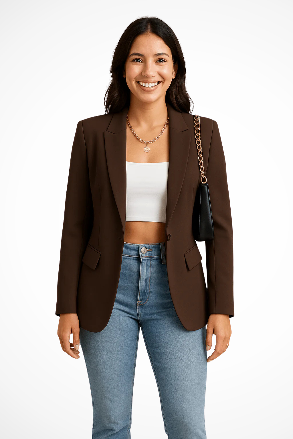 Chic Women's Blazer | Elegant Design | Tailored Fit | Perfect for Office or Casual Wear | Available in Multiple Sizes