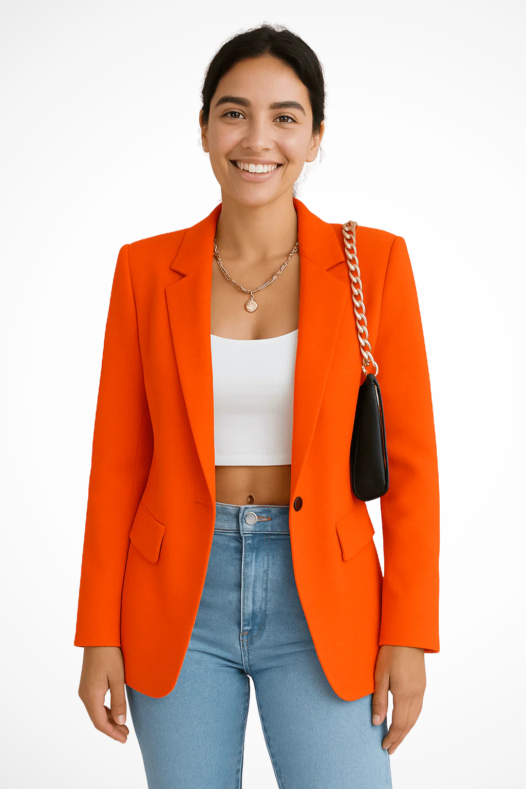 Chic Women's Blazer | Elegant Design | Tailored Fit | Perfect for Office or Casual Wear | Available in Multiple Sizes
