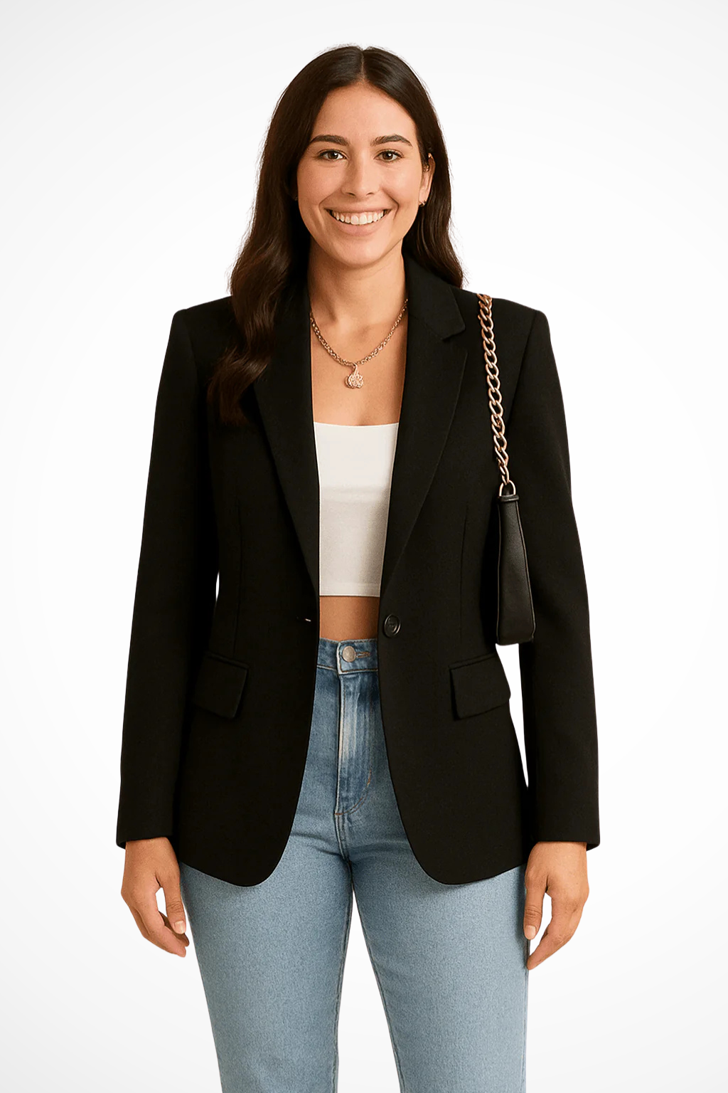 Chic Women's Blazer | Elegant Design | Tailored Fit | Perfect for Office or Casual Wear | Available in Multiple Sizes