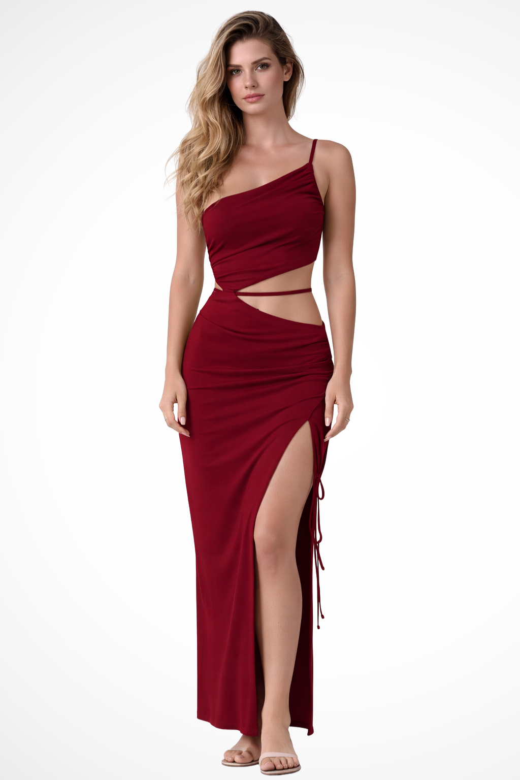Cut Out Maxi Dress for Women | Summer Wedding Guest Outfit | Elegant and Stylish Design | Comfortable Fabric