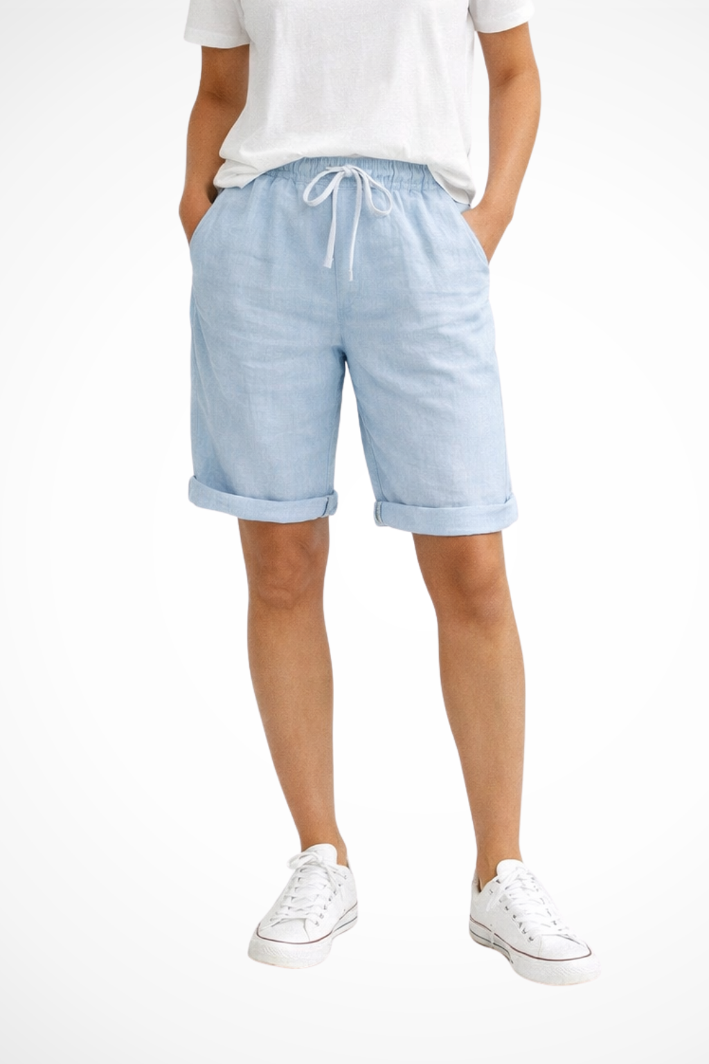 Linen Capri Pants for Women | Relaxed Fit Everyday Wear | Comfortable and Versatile Summer Trousers