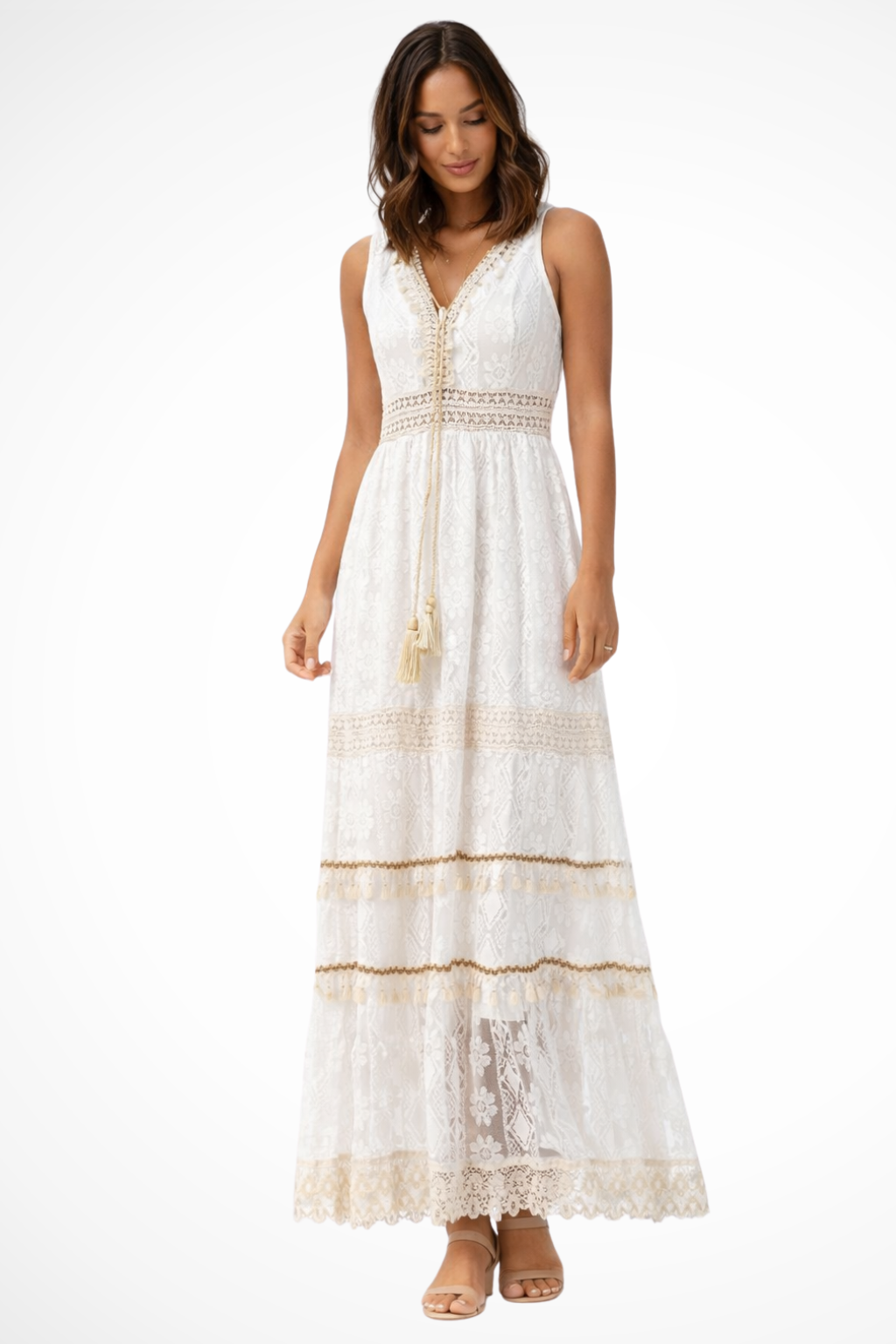 Maxi Summer Beach Dress for Women | Boho Style, Lightweight Fabric, Perfect for Vacation and Casual Outings
