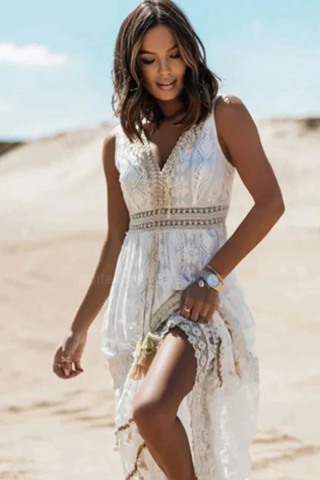 Maxi Summer Beach Dress for Women | Boho Style, Lightweight Fabric, Perfect for Vacation and Casual Outings