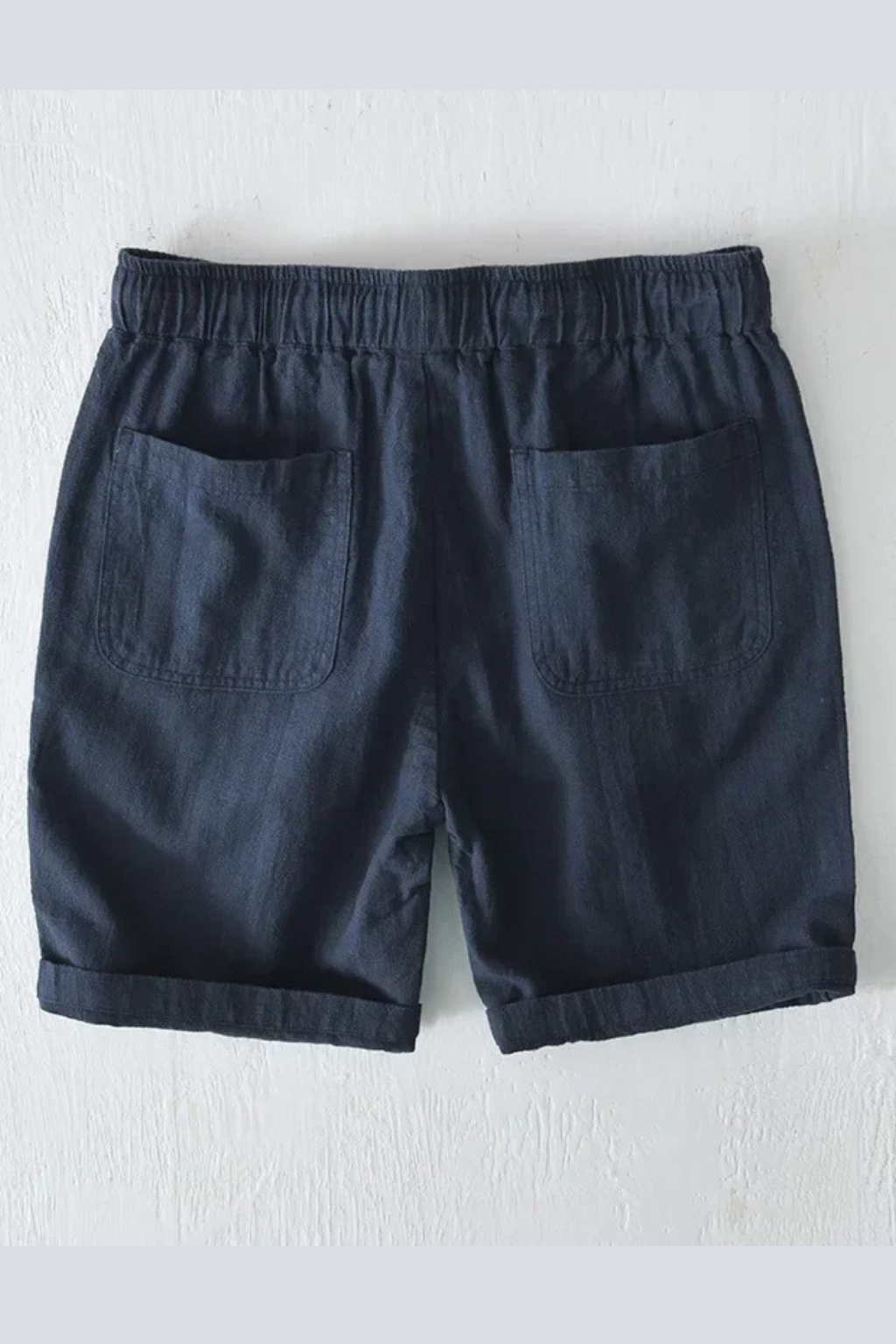 Men's Casual Drawstring Shorts with Elastic Waist and Side Pockets - Comfortable Everyday Wear for Summer