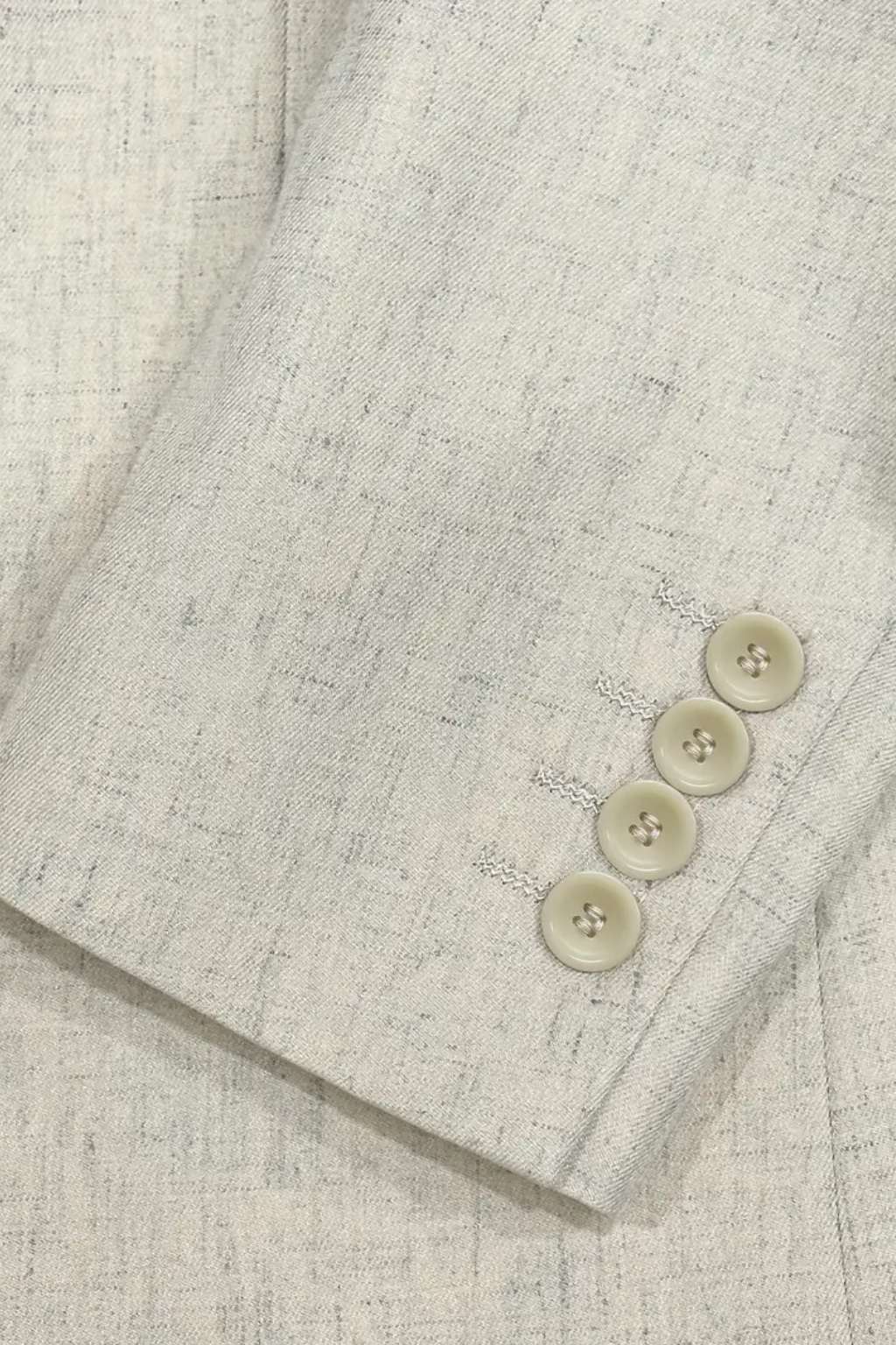Men's Linen Blend Two-Piece Suit Set for Summer Weddings - Lightweight, Stylish Design for Wedding Guests