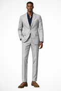 Men's Linen Notch Lapel Single Breasted Summer Wedding Suit - Lightweight, Breathable, Ideal for Warm Weather Events