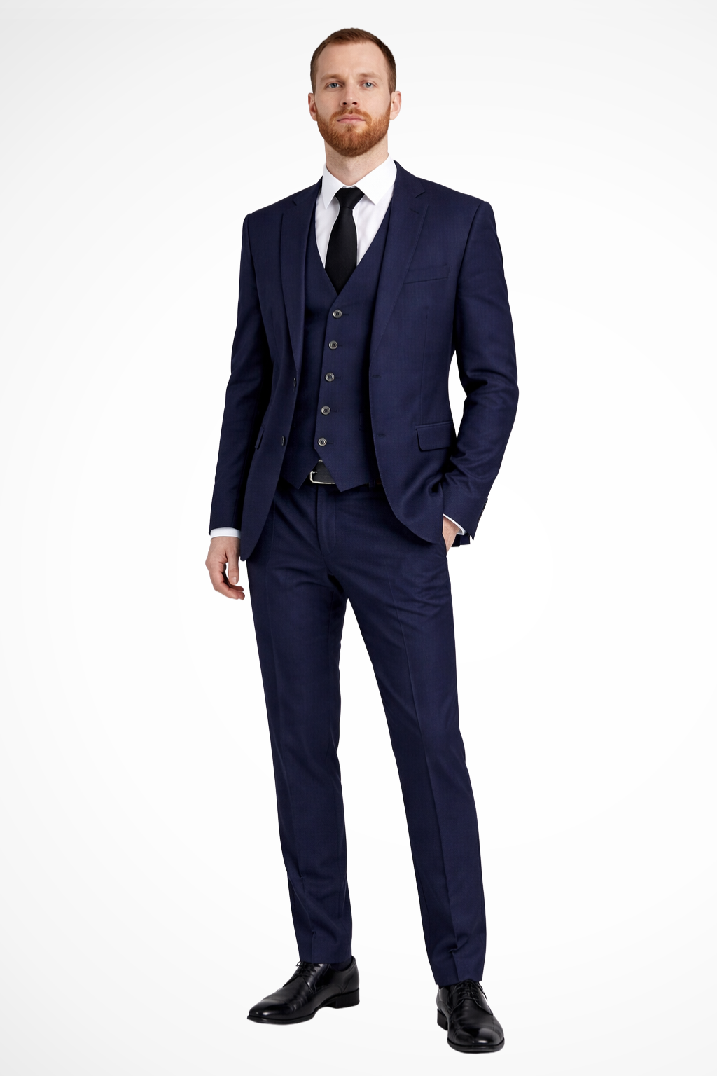 Men's Linen Three-Piece Wedding Guest Suit Set - Blazer, Trousers, and Waistcoat for Formal Events