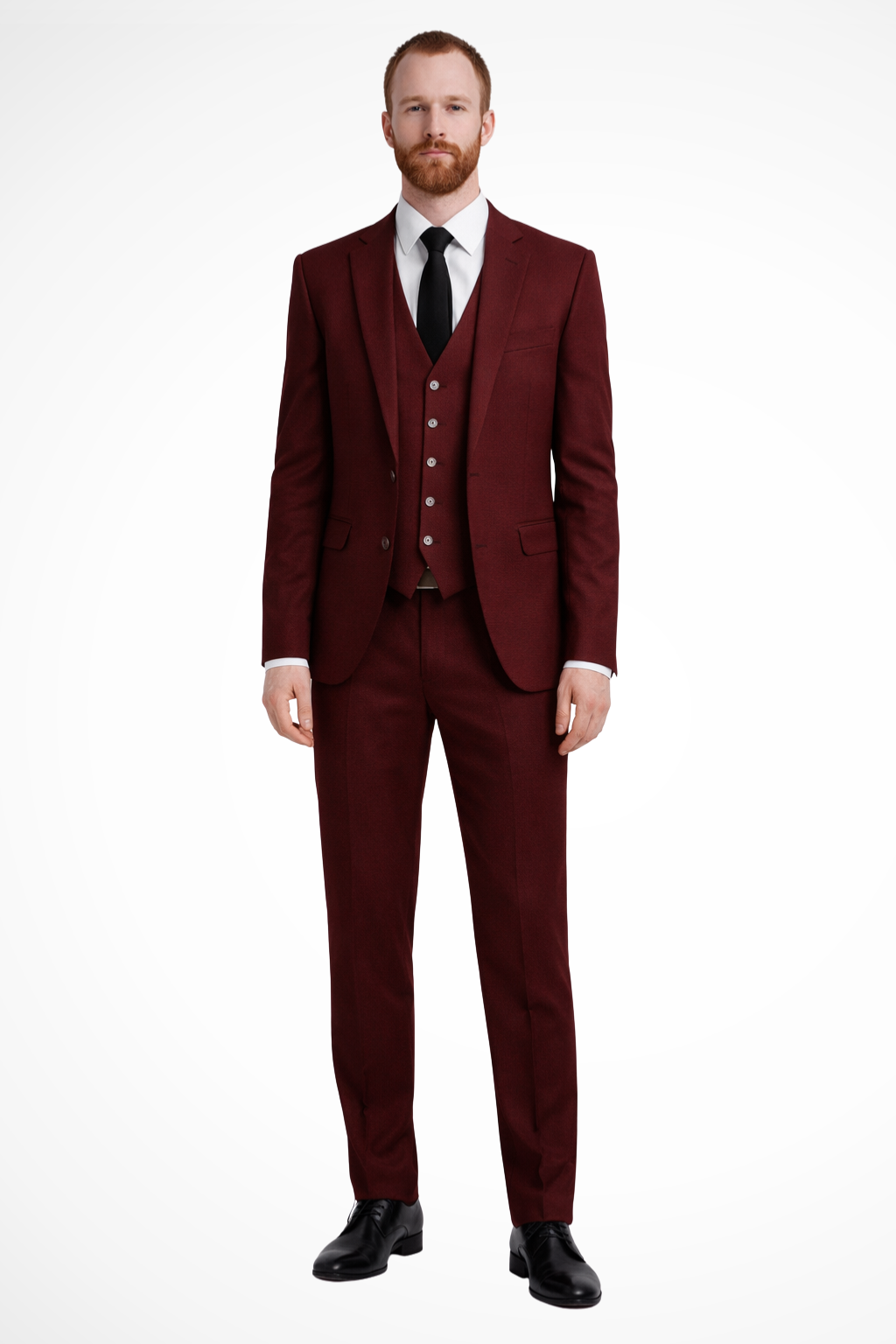 Men's Linen Three-Piece Wedding Guest Suit Set - Blazer, Trousers, and Waistcoat for Formal Events
