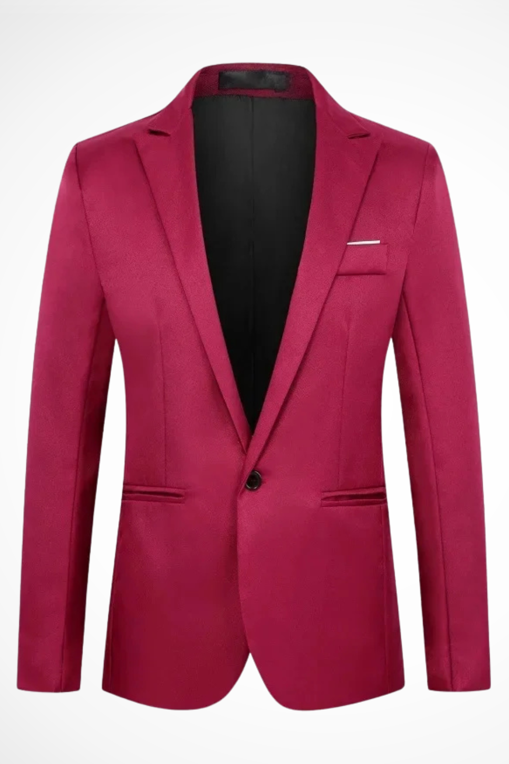 Men's Tailored Single Button Blazer | Wedding Guest Suit | Formal Attire | Classic Fit | Versatile Style