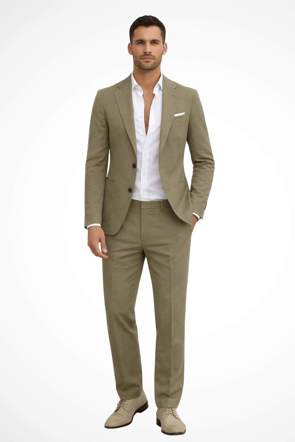 Men's Tailored Two-Piece Wedding Guest Suit Set | Formal Attire | Classic Design | Perfect for Weddings and Special Events
