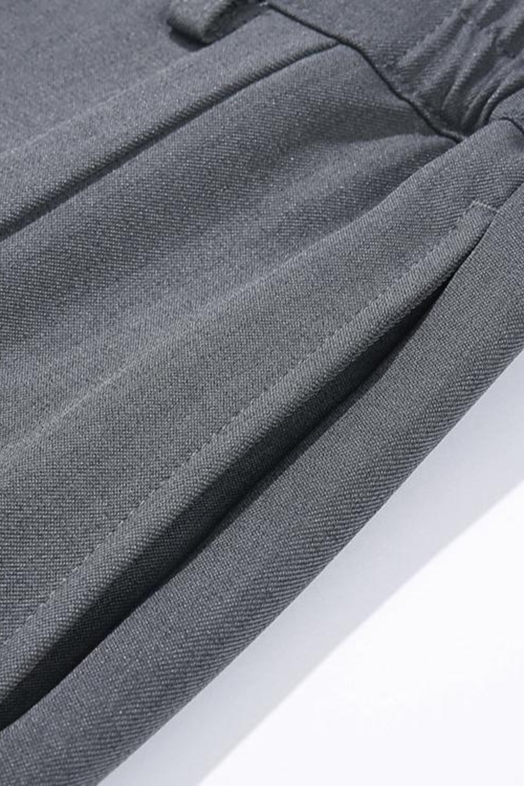 Men's Tailored Wide Leg Trousers | Front Pleat Design | Straight Hem | Formal or Casual Wear