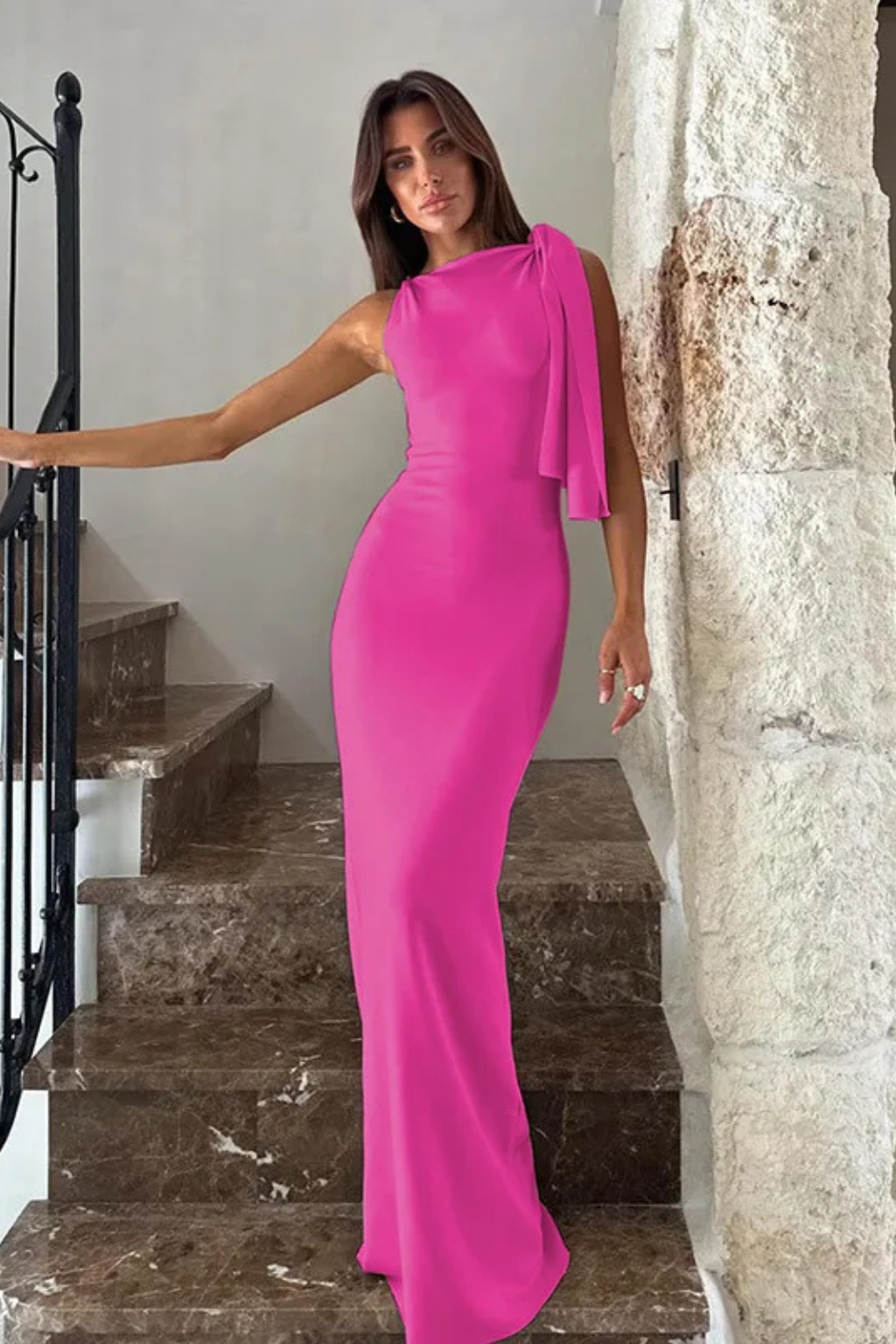 Sleeveless Bodycon Maxi Dress for Women | Elegant Wedding Guest Attire | Comfortable and Stylish Design