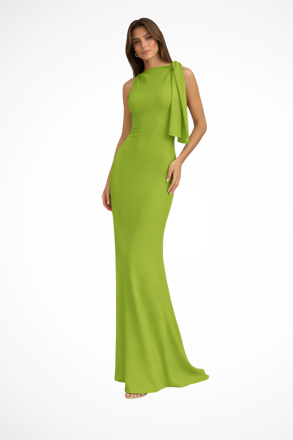 Sleeveless Maxi Dress for Women | Formal Wedding Guest Attire | Elegant Evening Wear in Lightweight Fabric