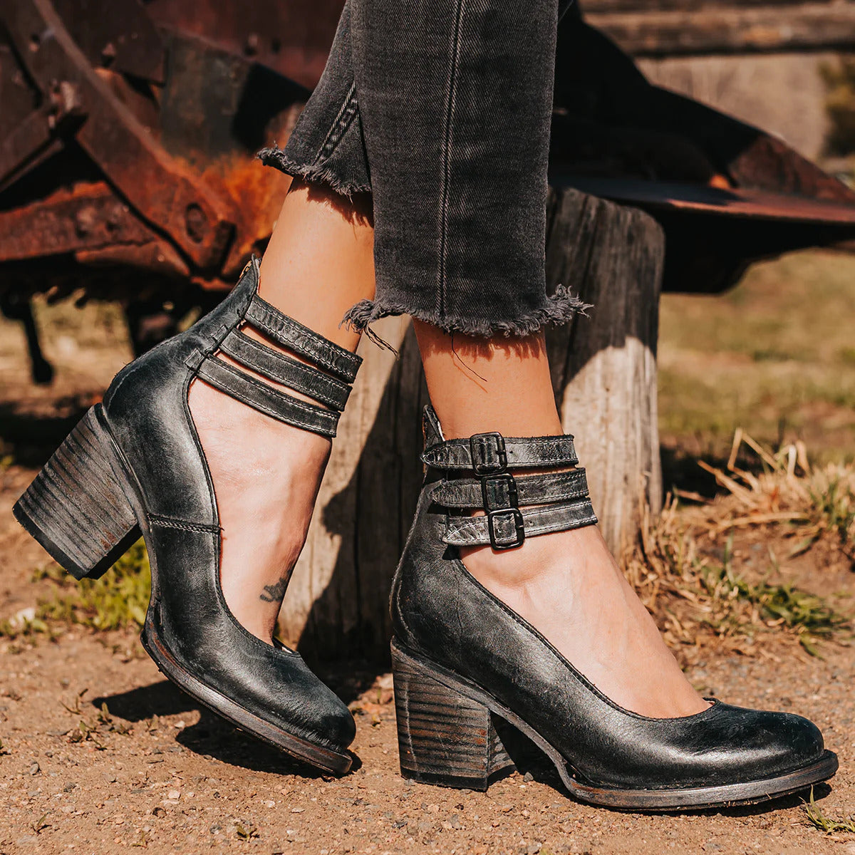 Strappy Ankle Strap Heels for Women | Elegant Design | Perfect for Parties and Events | Available in Multiple Colors