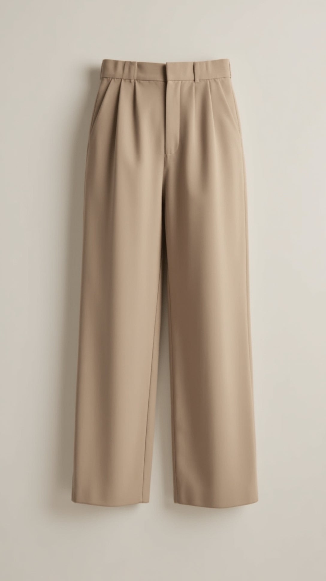 Wide Leg High Waisted Trousers for Women | Comfortable Fabric | Casual or Office Wear