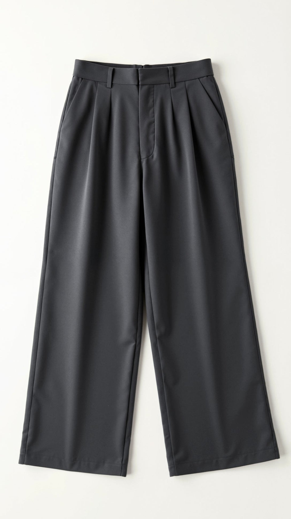 Wide Leg High Waisted Trousers for Women | Comfortable Fabric | Casual or Office Wear