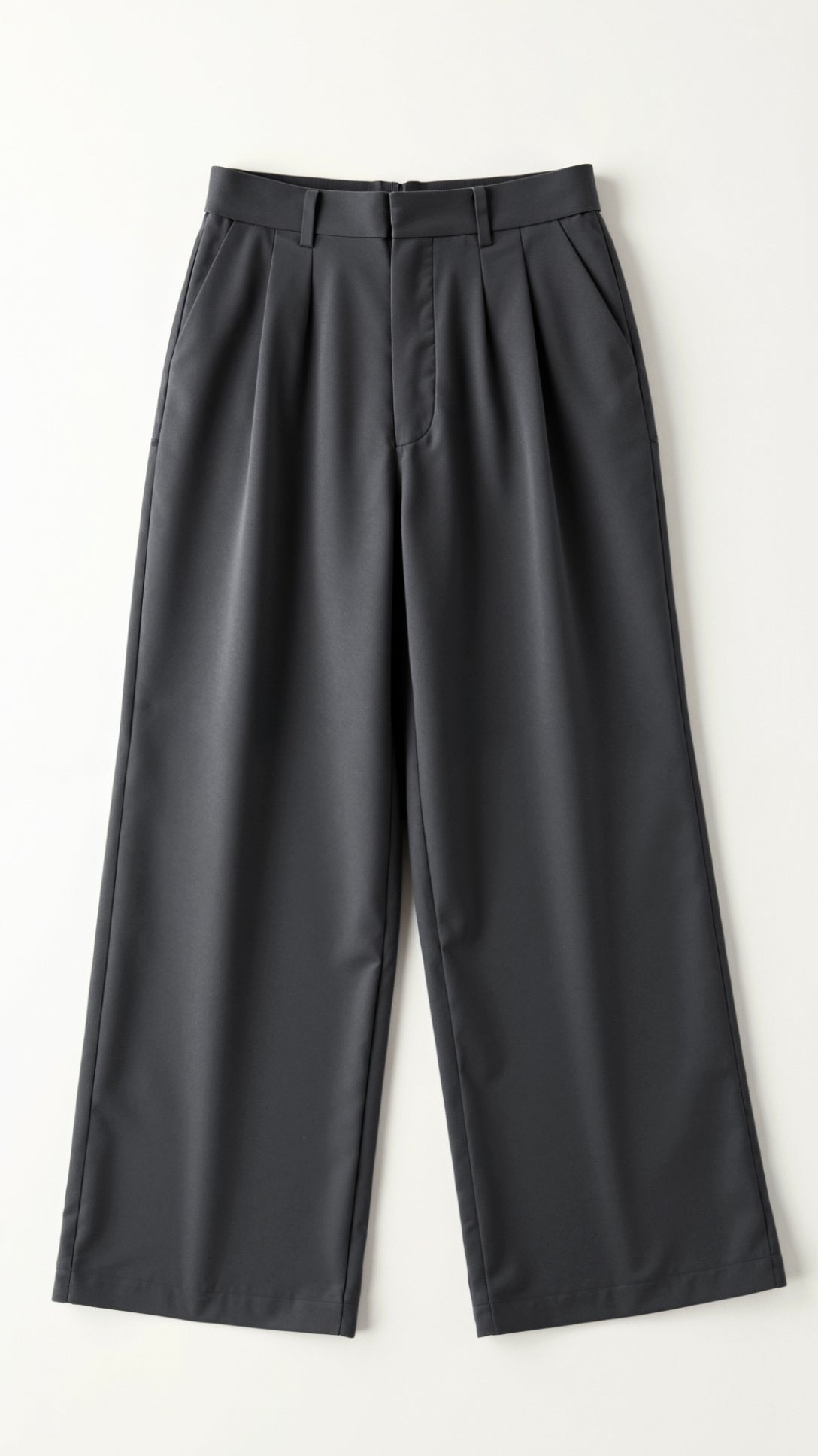 Wide Leg High Waisted Trousers for Women | Comfortable Fabric | Casual or Office Wear