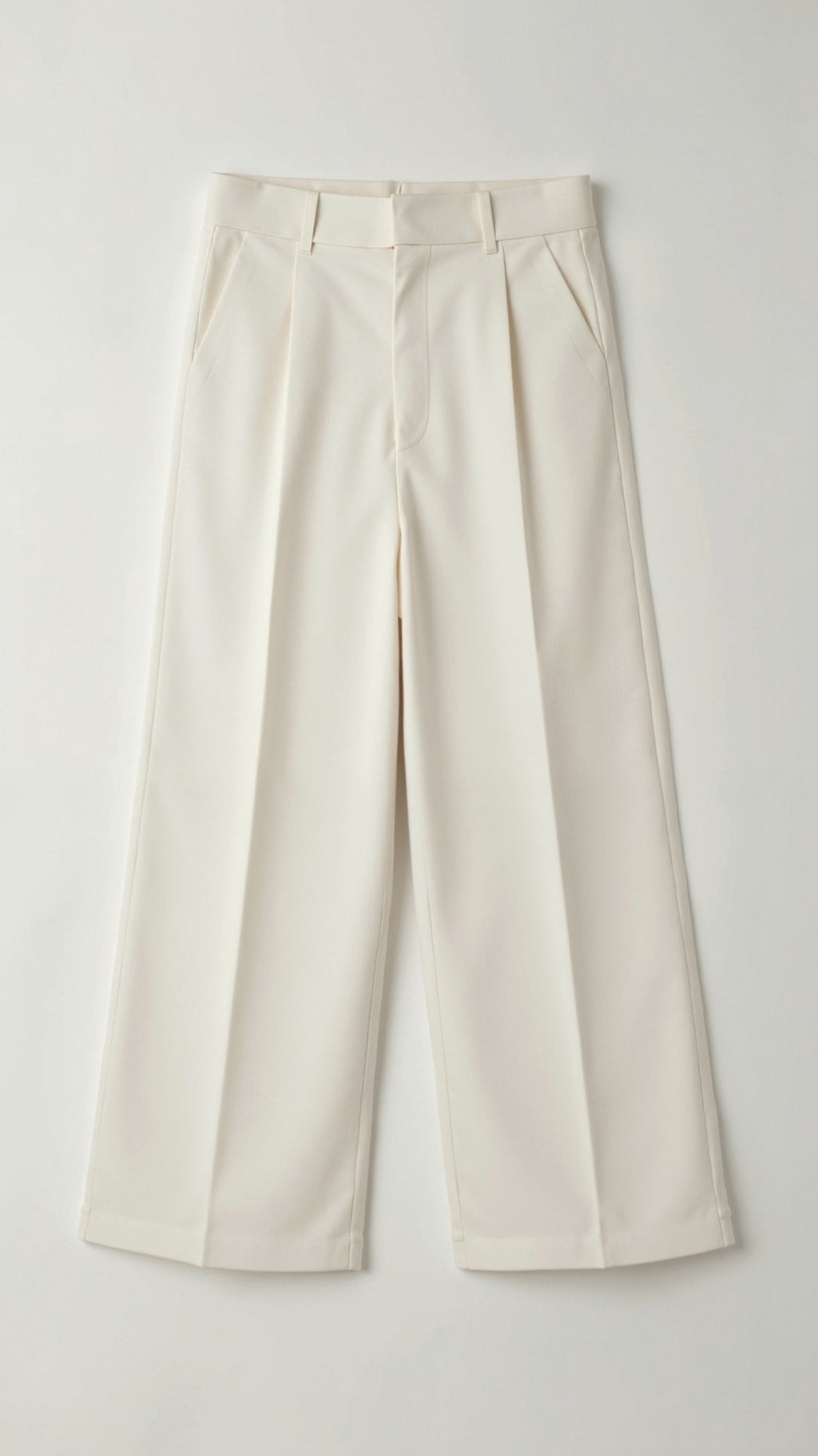 Wide Leg High Waisted Trousers for Women | Comfortable Fabric | Casual or Office Wear