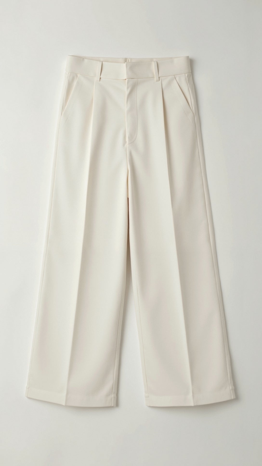 Wide Leg High Waisted Trousers for Women | Comfortable Fabric | Casual or Office Wear
