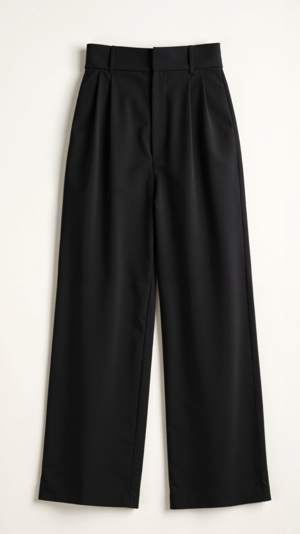 Wide Leg High Waisted Trousers for Women | Comfortable Fabric | Casual or Office Wear