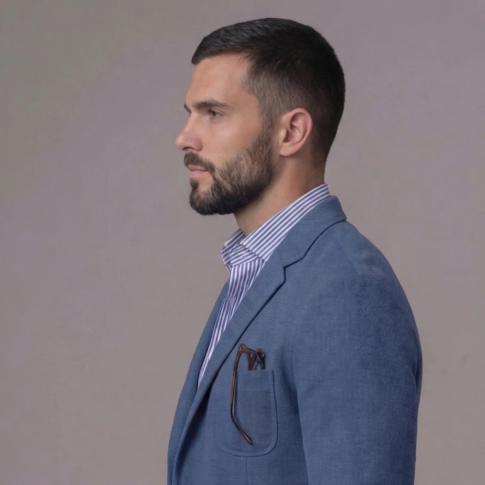 Men's Linen Blazer Jacket - Lightweight, Casual Style for Summer Events